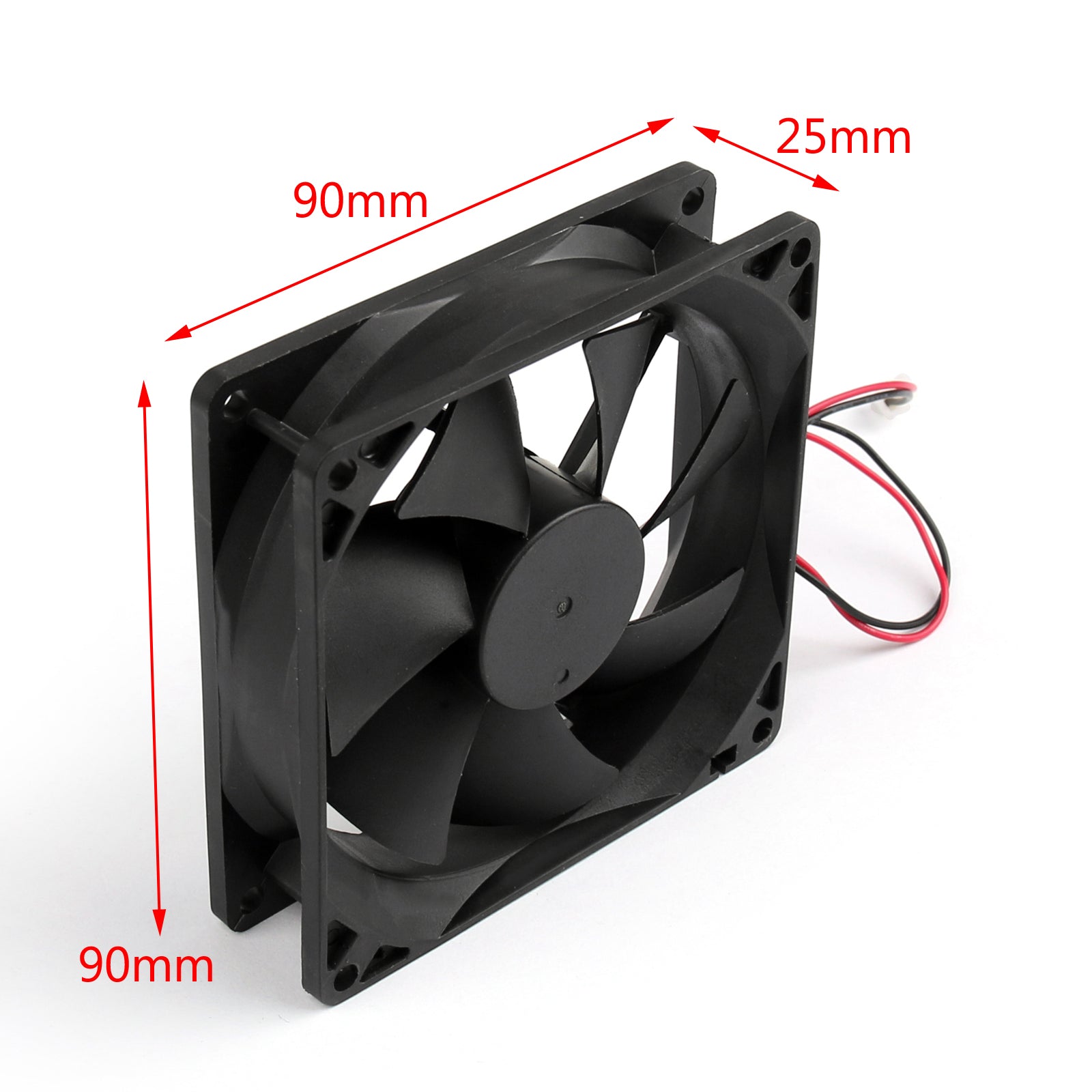 Ventilateur de refroidissement sans balais pour ordinateur PC, 1 pièce/4 pièce/10 pièce, 24V 9025s 90x90x25mm, 0,15a, fil à 2 broches