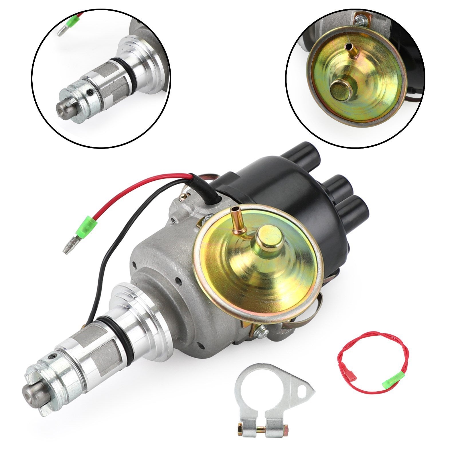 Mini MGB Austin Triumph Vacuum Electronic Distributor Replaces Lucas 25D/45D Distributor