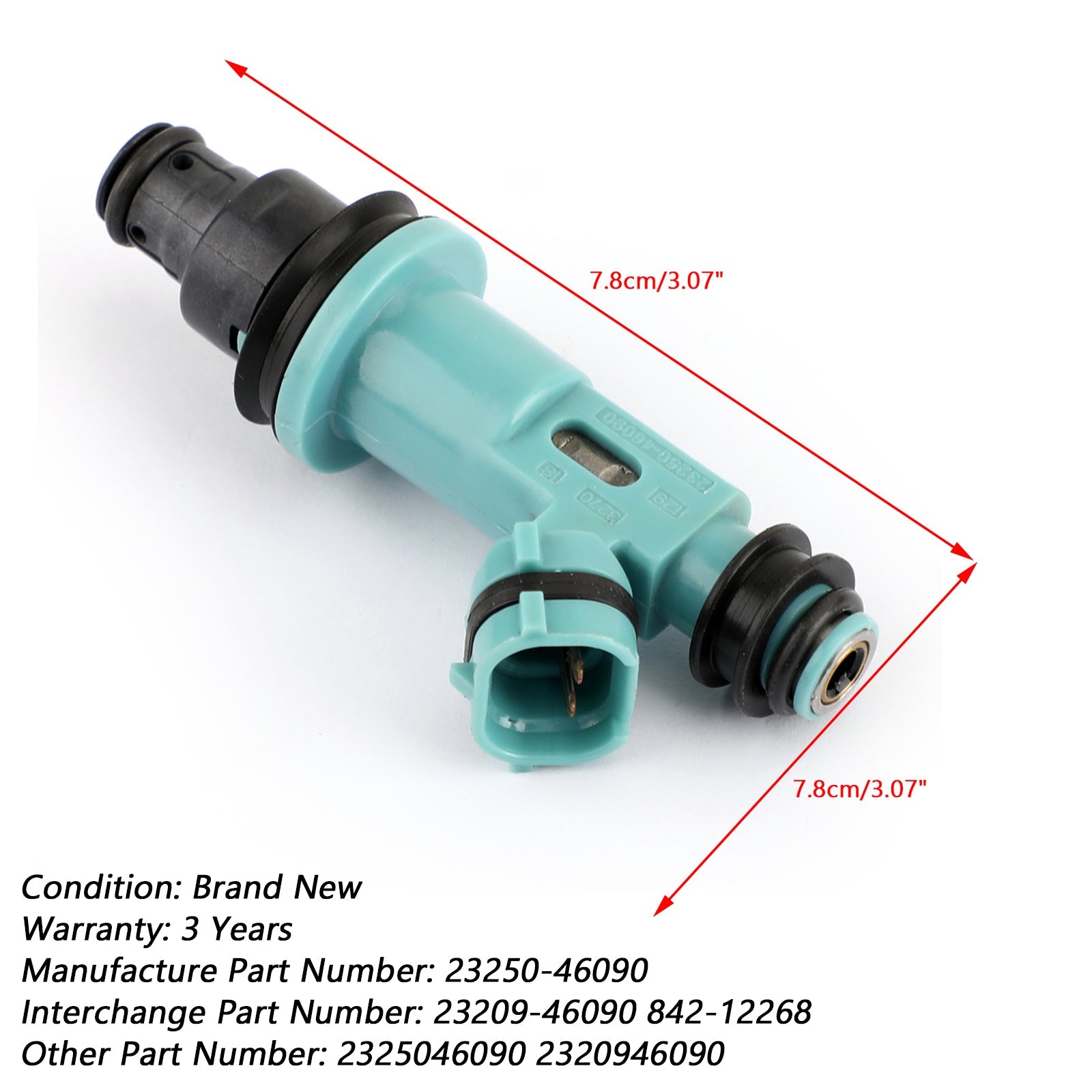 1x injecteur de carburant 23250-46090 pour Toyota Supra Lexus GS300 SC300 IS300 3.0L générique