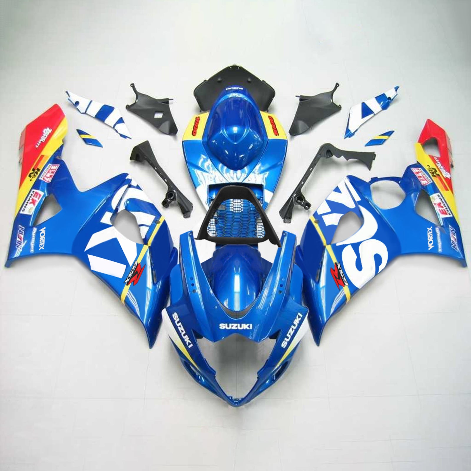 2005-2006 Suzuki GSXR1000 K5 Amotopart Injection Fairing Kit Bodywork Plastic ABS #147