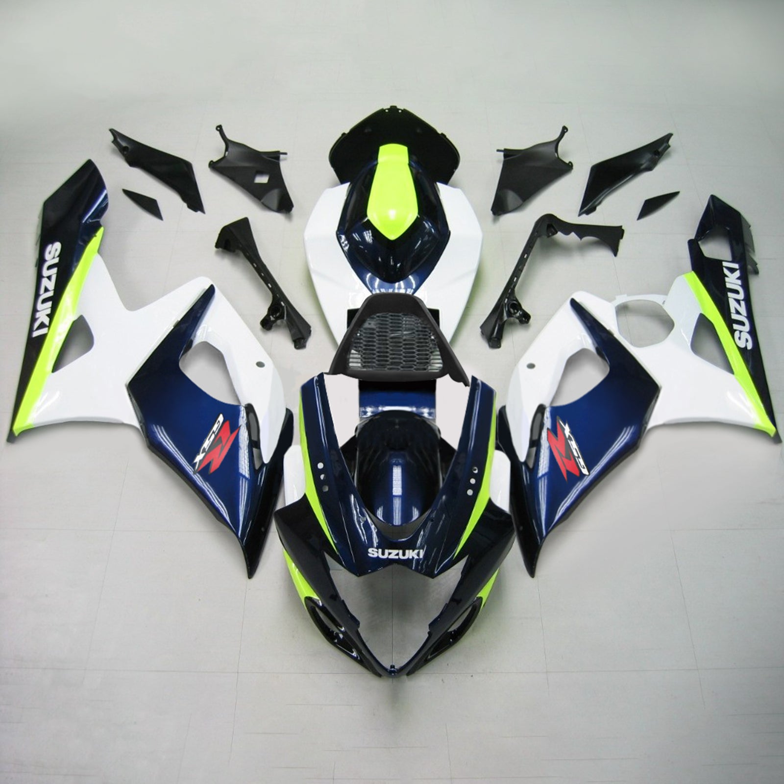 2005-2006 Suzuki GSXR1000 K5 Amotopart Injection Fairing Kit Bodywork Plastic ABS #158