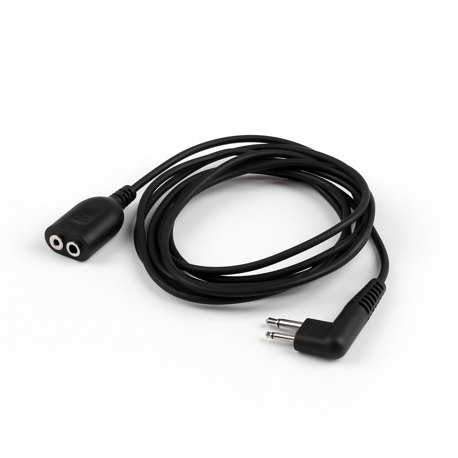 1 Uds Cable de extensión de 2 pines para auricular de Radio altavoz micrófono Motorola HYT Radio 2m