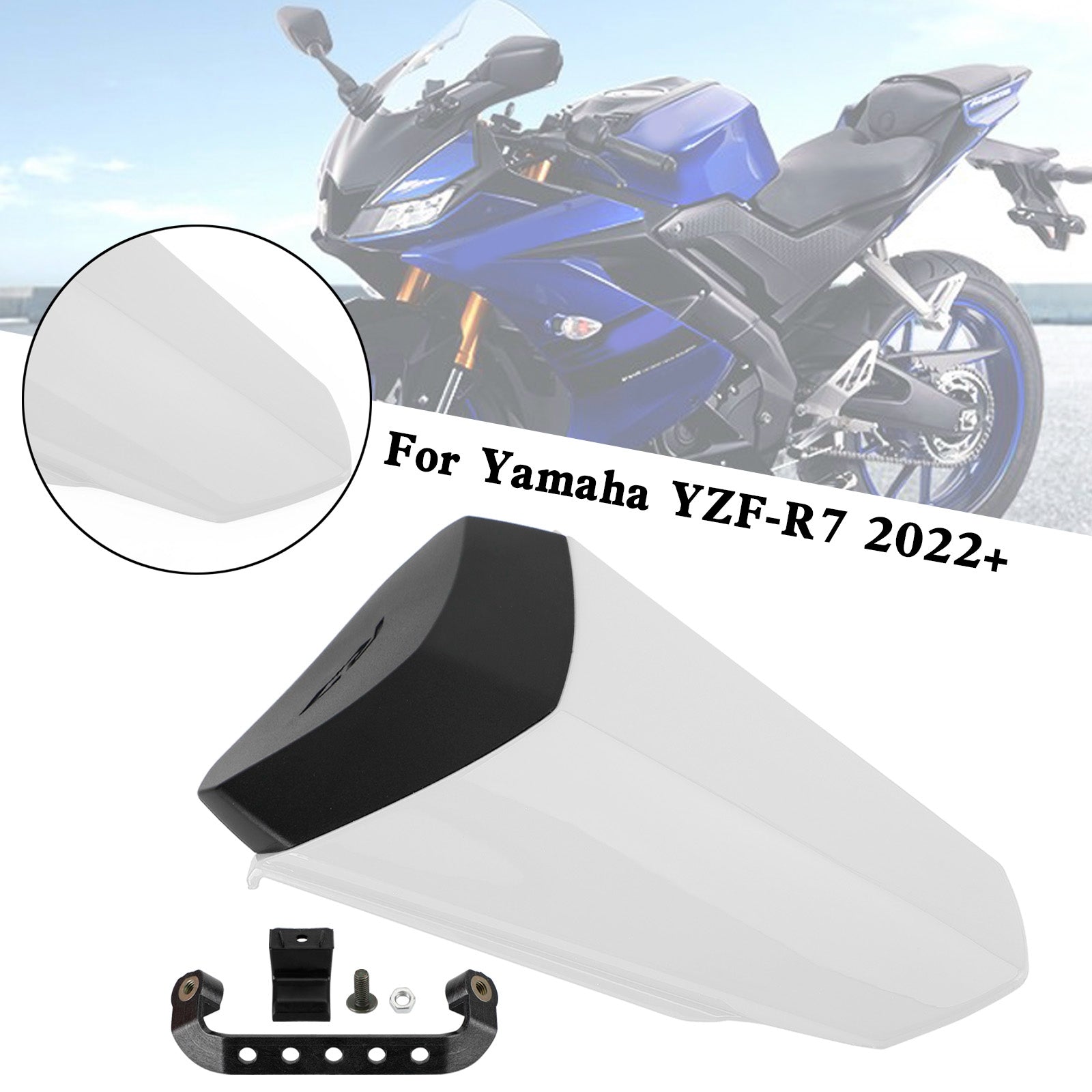 2022-2023 YAMAHA YZF-R7 YZF R7 Staart Achterbank Cover Kuip Cowl