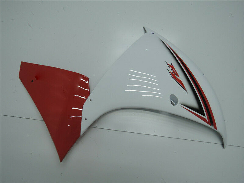 Carénage ABS en plastique d'injection adapté pour Yamaha YZF R1 2009-2011 rouge blanc générique