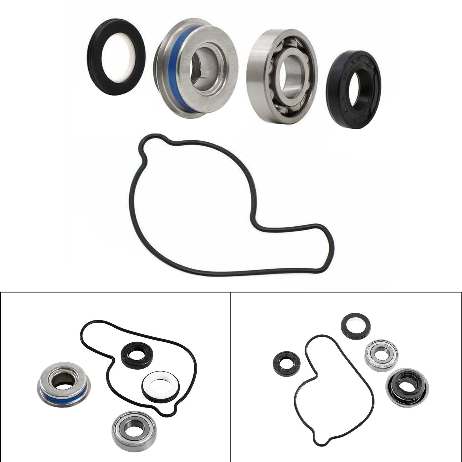 Areyourshop Water Pump Seal Repair Kit For Honda Atv Trx450R Trx450Er Trx 450Er 2004-2013