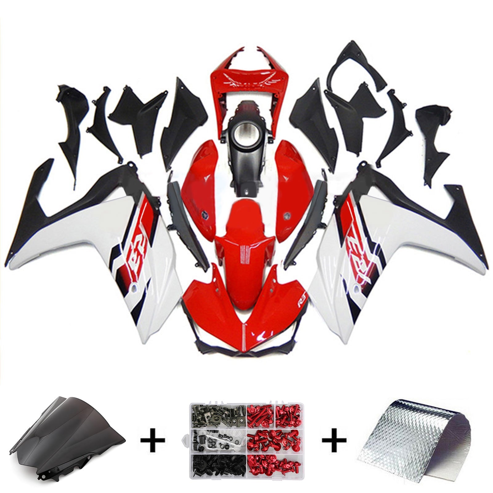 2014-2018 Yamaha YZF-R3 2015-2017 R25 Amotopart Injection Fairing Kit Bodywork ABS #123