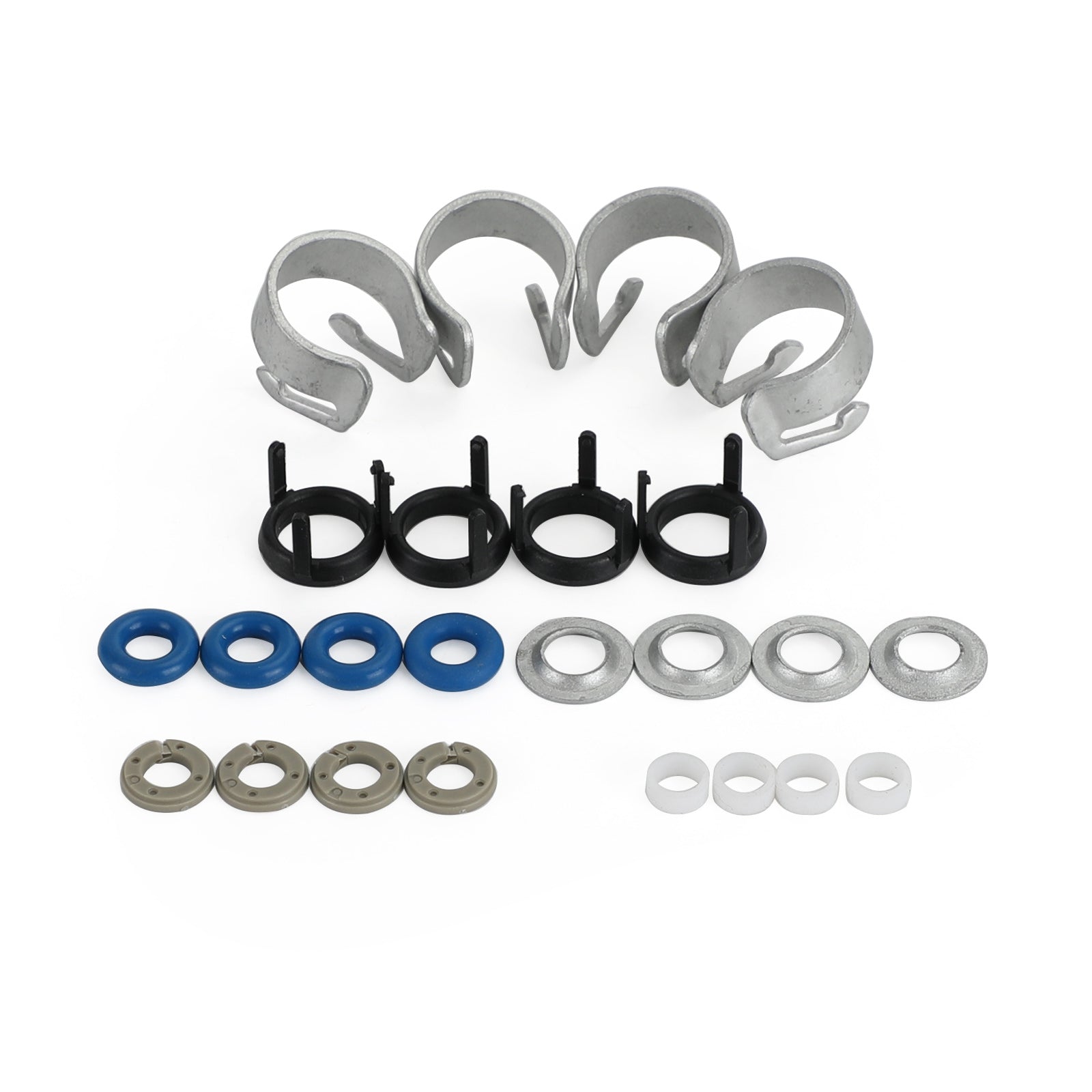 AUDI A3 A4 A5 A7 Volkswagen Jetta GTI 4PCS Fuel Injectors O-ring Seals Repair Kits Generic