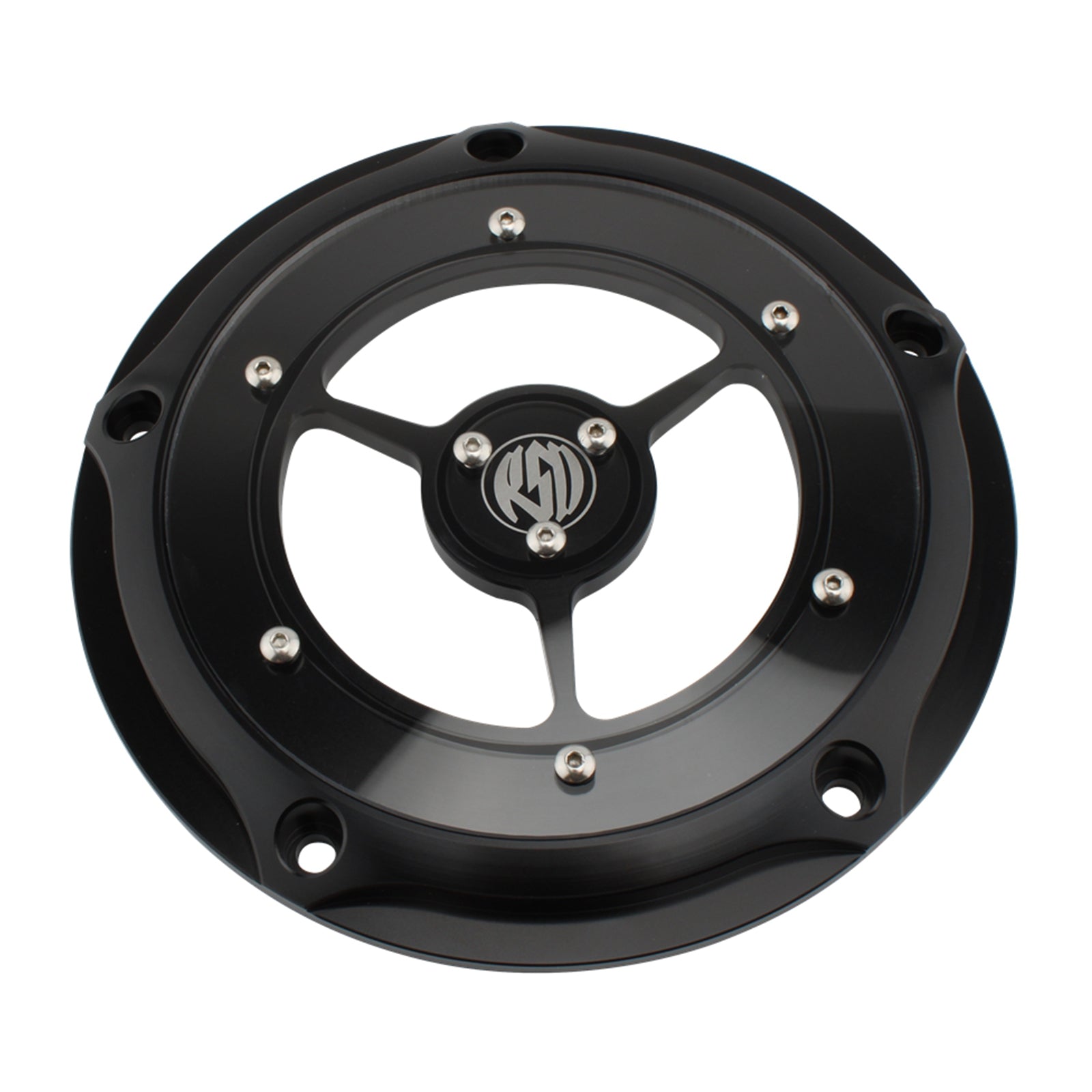 Motorbeschermer Carter Stator Cover Zwart Geschikt voor Road King Fat Glide 1584