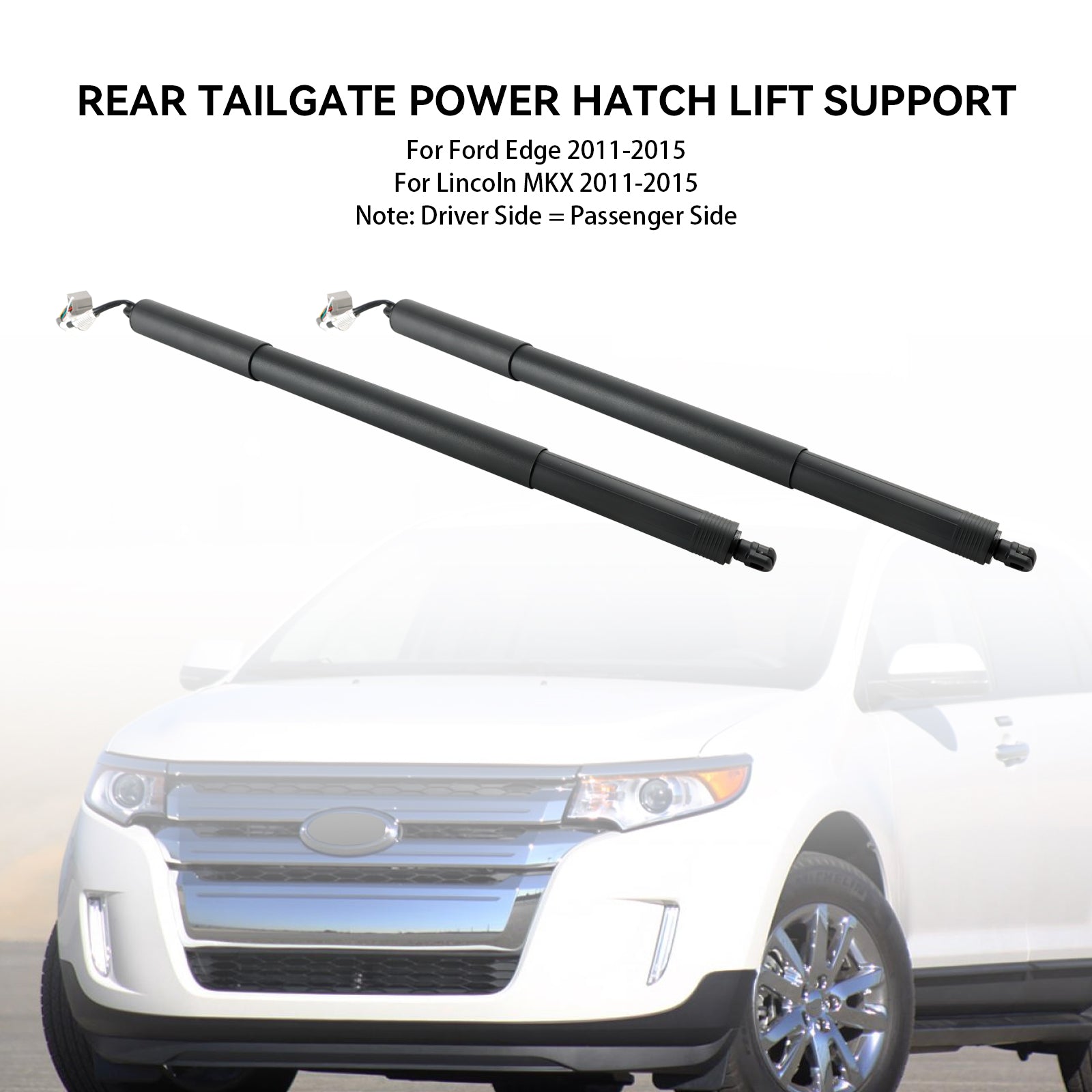 2011-15 Ford Edge/Lincoln MKX 2PCS Rear Tailgate Power Lift Supports Strut