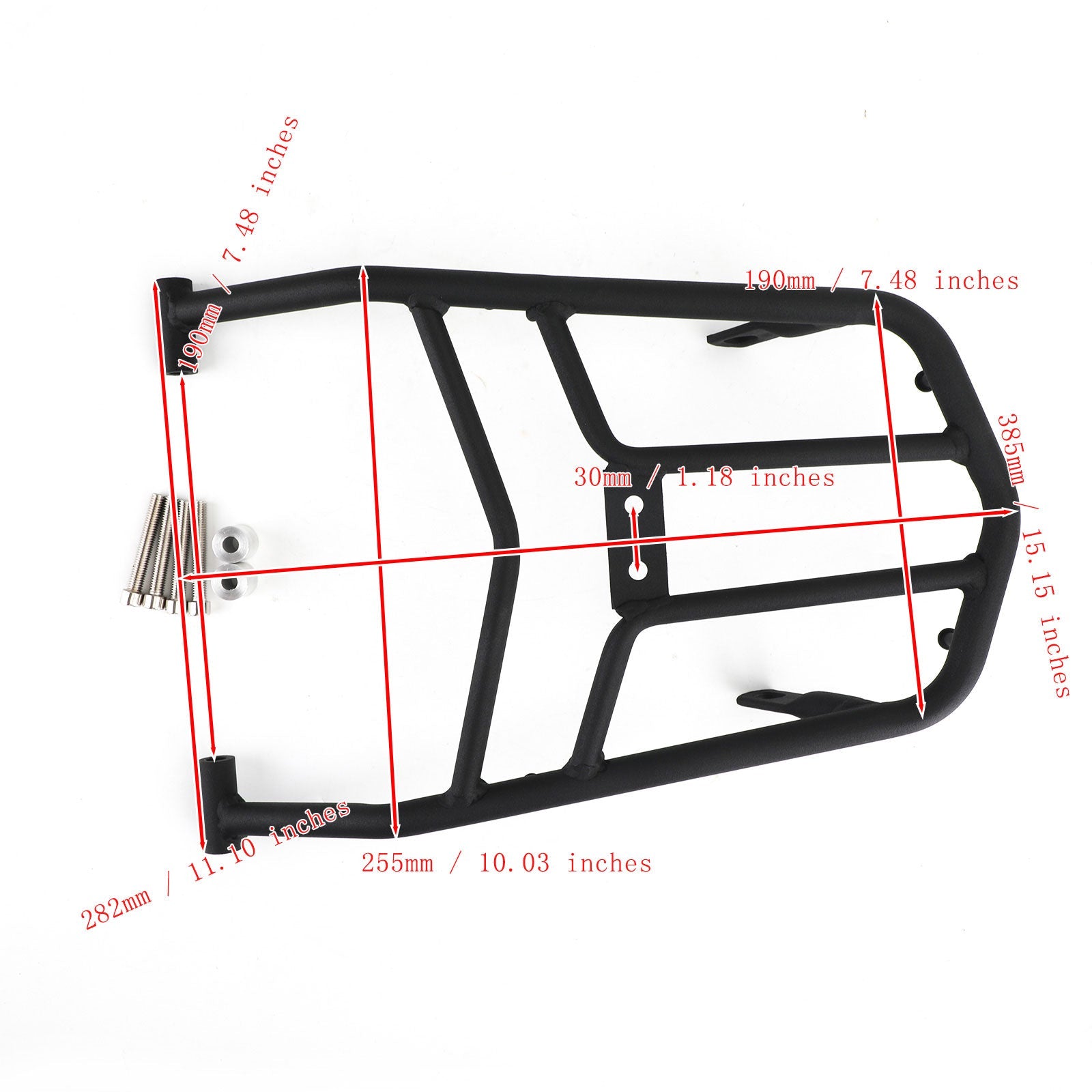 Porte-bagages arrière adapté pour Honda CRF250L CRF250M CRF250 Rally 2012 – 2020 générique