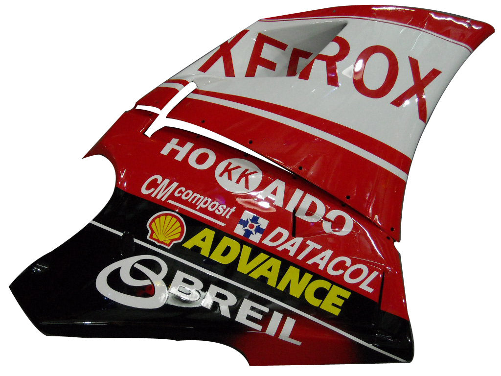 Stroomlijnkappen voor Ducati 996 Rood Wit Xerox Racing Generic uit 1996-2002