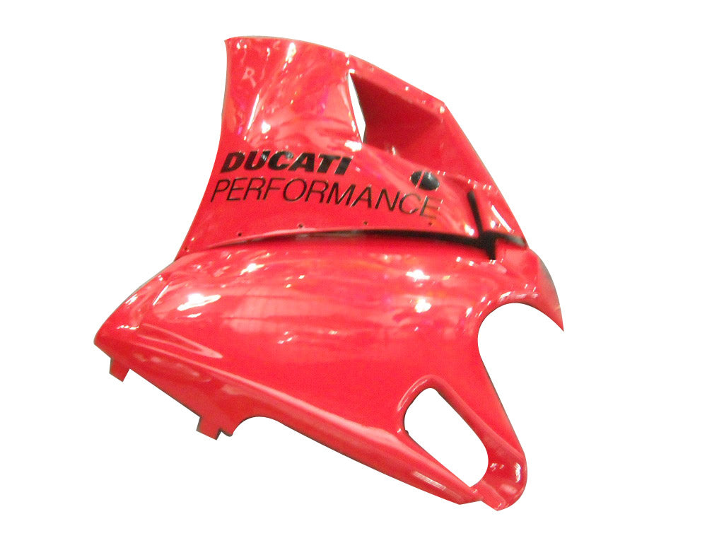 1996-2002 Ducati 996/748 Red White Bodywork Fairing ABS Injection Mold 5# Generic