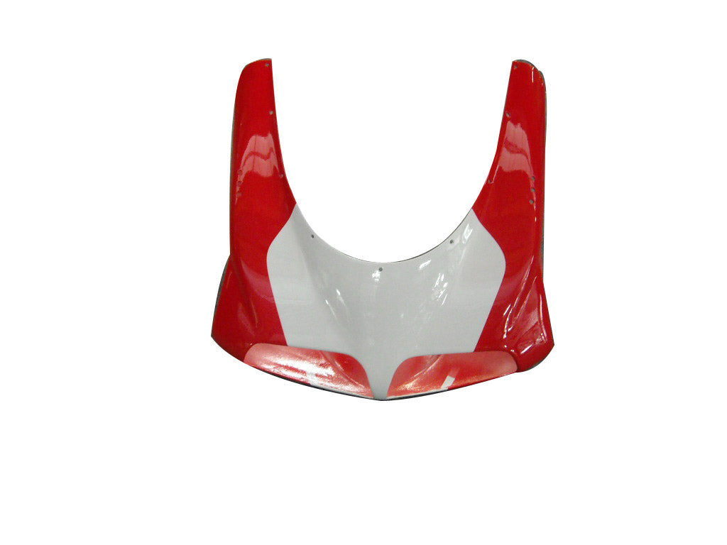 1996-2002 Ducati 996/748 Red White Bodywork Fairing ABS Injection Mold 5# Generic