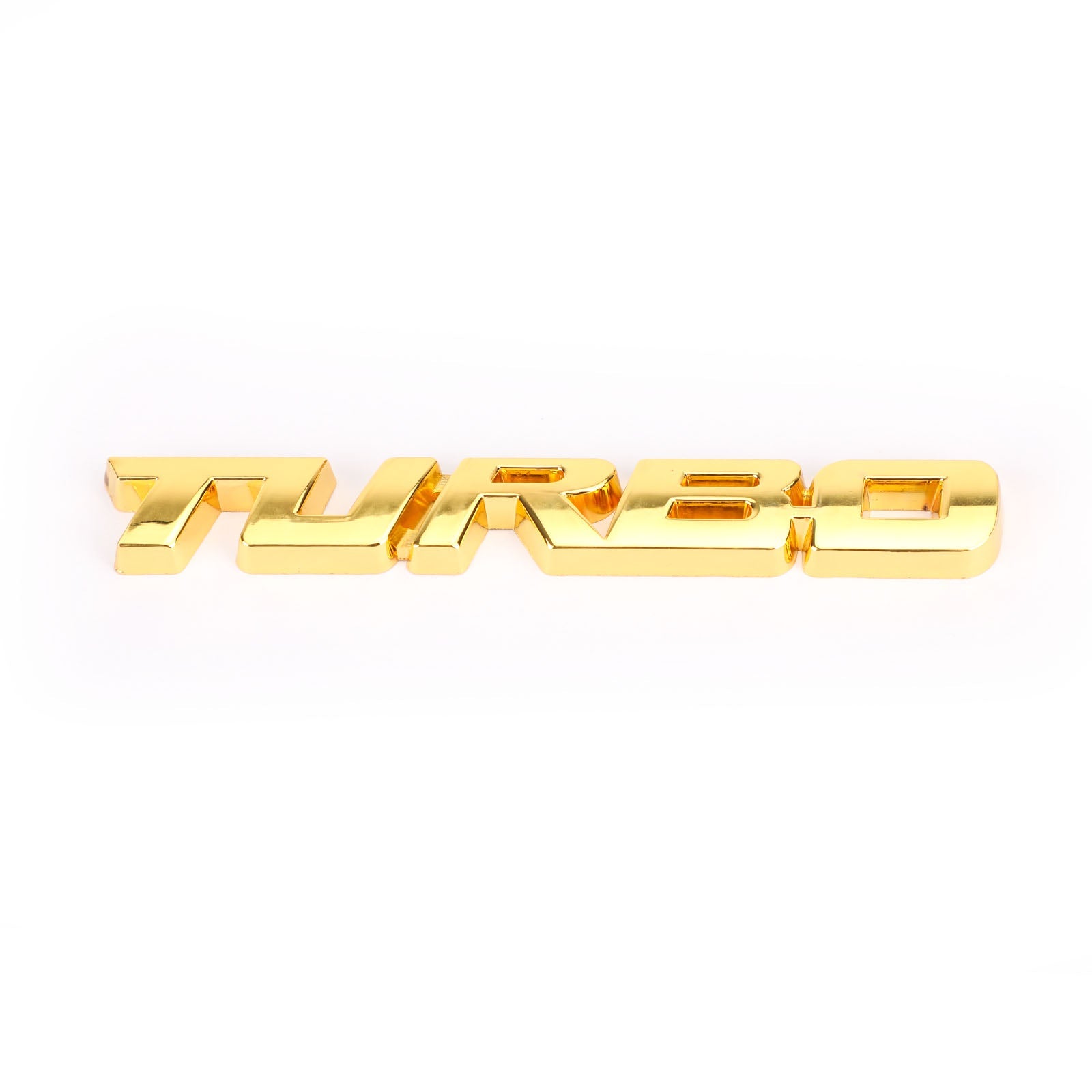 Métal 3D Turbo Logo Emblème De Voiture Badge Autocollant Coffre Pare-chocs Autocollant Argent Générique