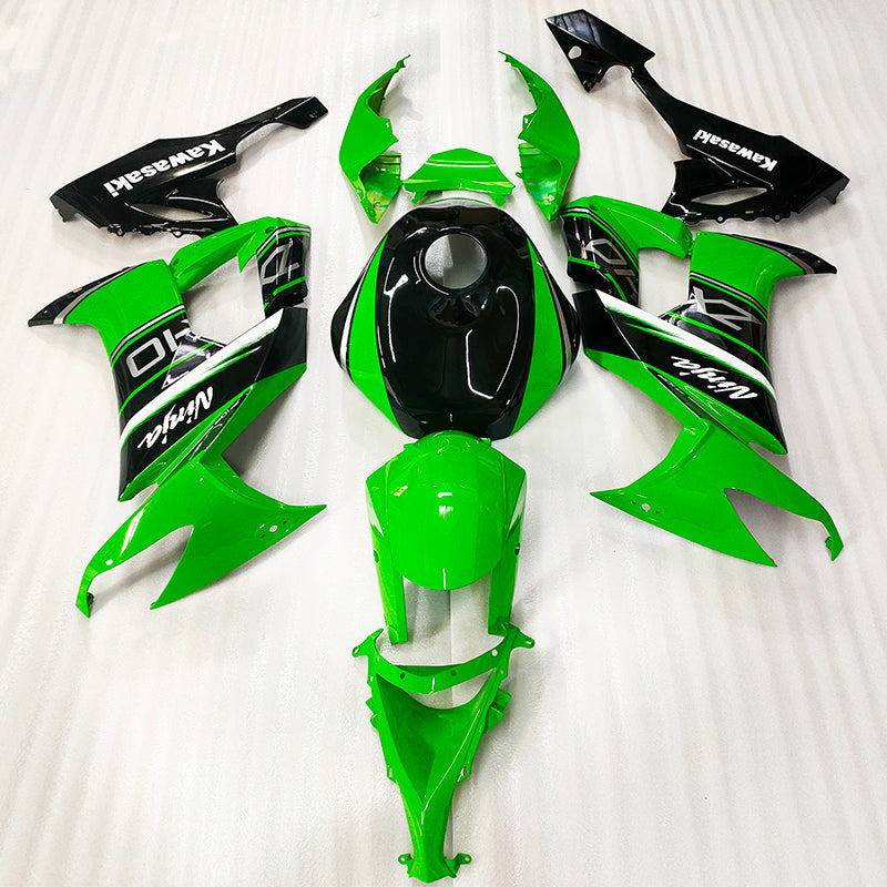 2009-2012 Kawasaki ZX6R 636 kåpesett Karosseri plast ABS