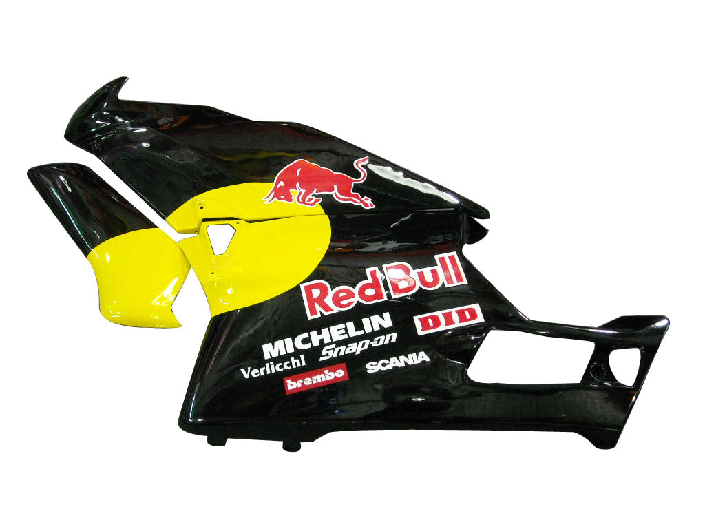 Stroomlijnkappen voor Ducati 999 Black & Yellow Racing Generic uit 2005-2006