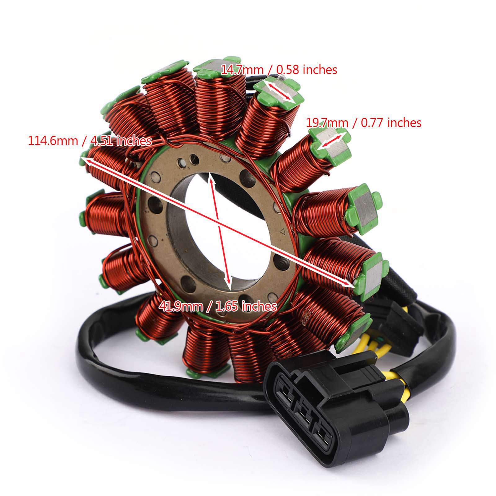 Areyourshop Stator Generator Magnet Fit for Ducati Multistrada 950 1260 2017 2018 2019