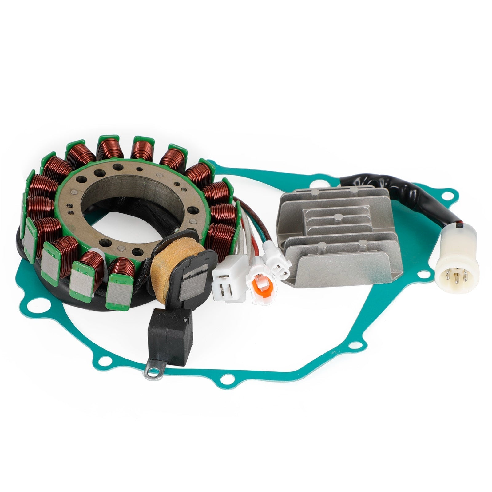 Regulator Magneto Stator Coil Pakkingset Voor Yamaha YFM 350 Moto-4 350 1995 Fedex Express Generiek