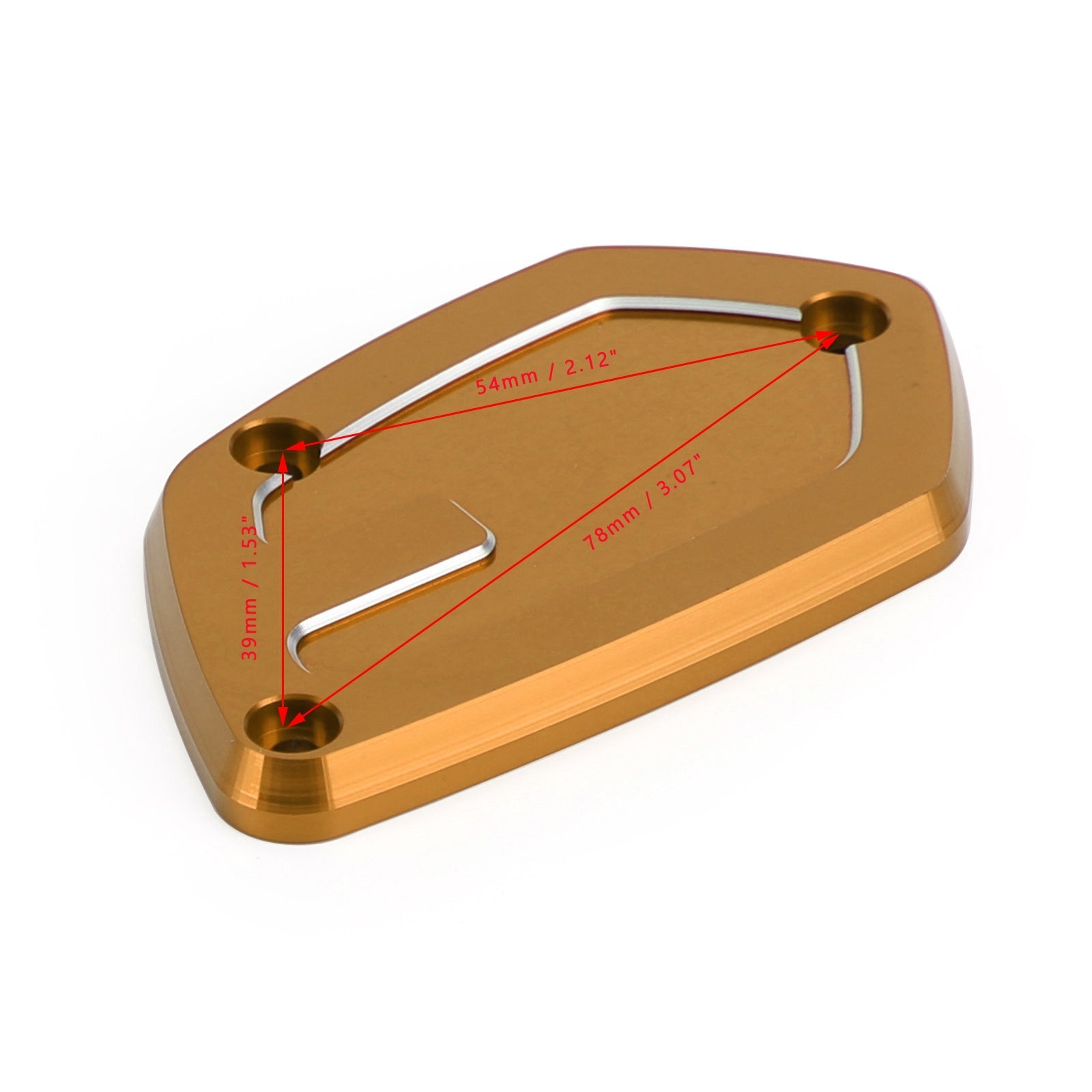 Bouchon de réservoir de frein avant CNC, pour BMW F 750/850 GS F900 R/XR S1000 R/XR 15-2022 générique