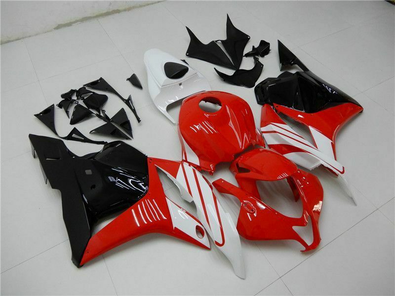 2009-2012 Honda CBR600RR Red White Fairing Kit