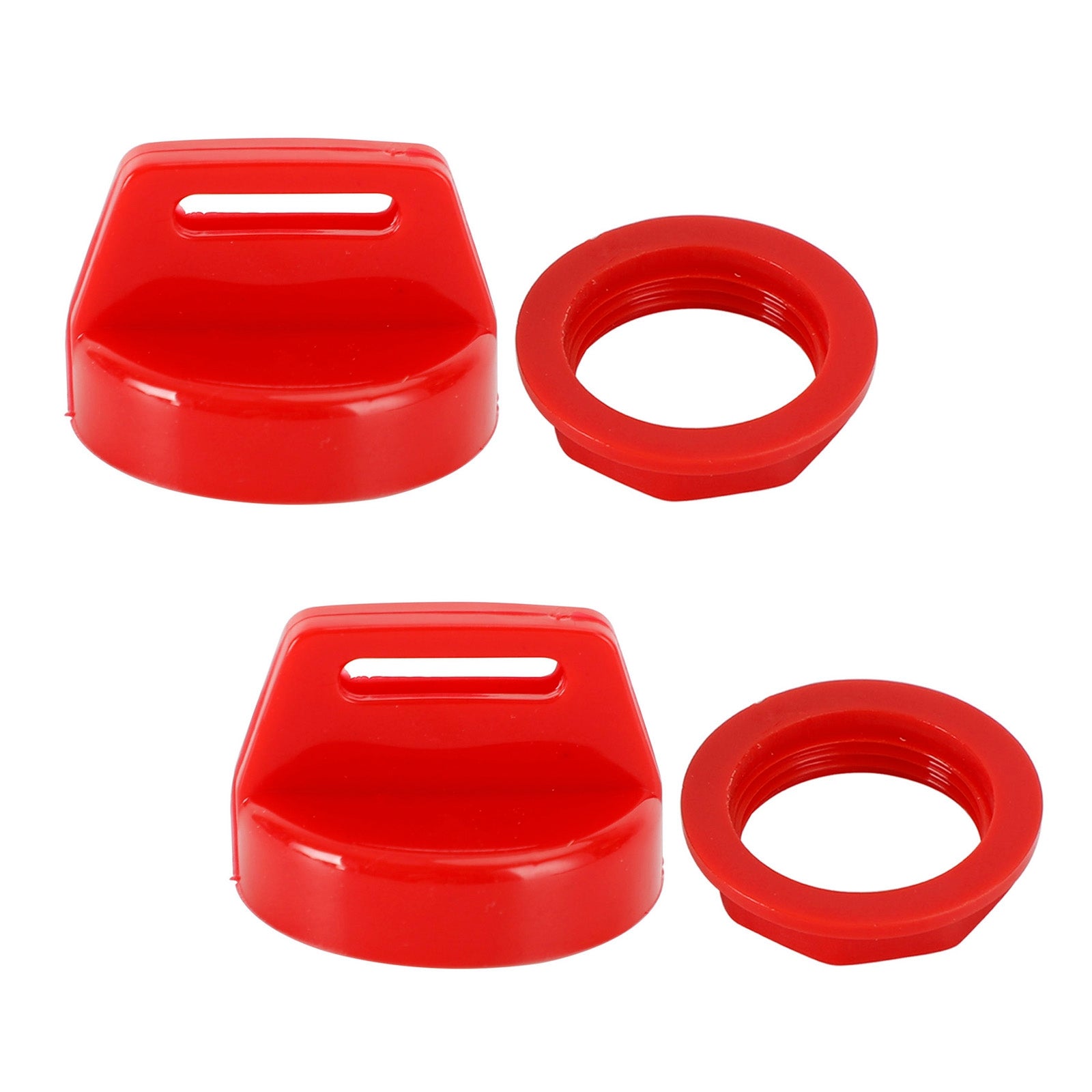 Polaris Ranger 400 500 570 800 900 1000 5433534 2 stuks sleutelschakelaarafdekking rood