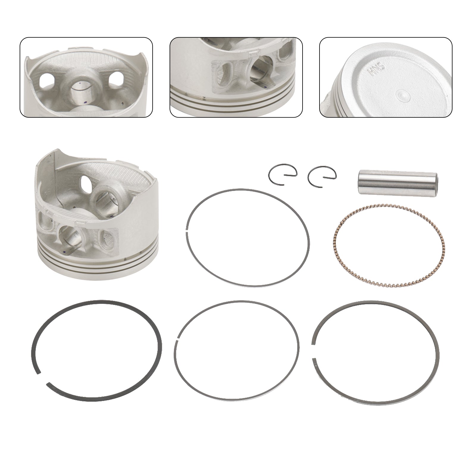 Honda Rancher Trx350Fe Te 2000-2006 Engine Piston Kit Standard Bore 78.5Mm