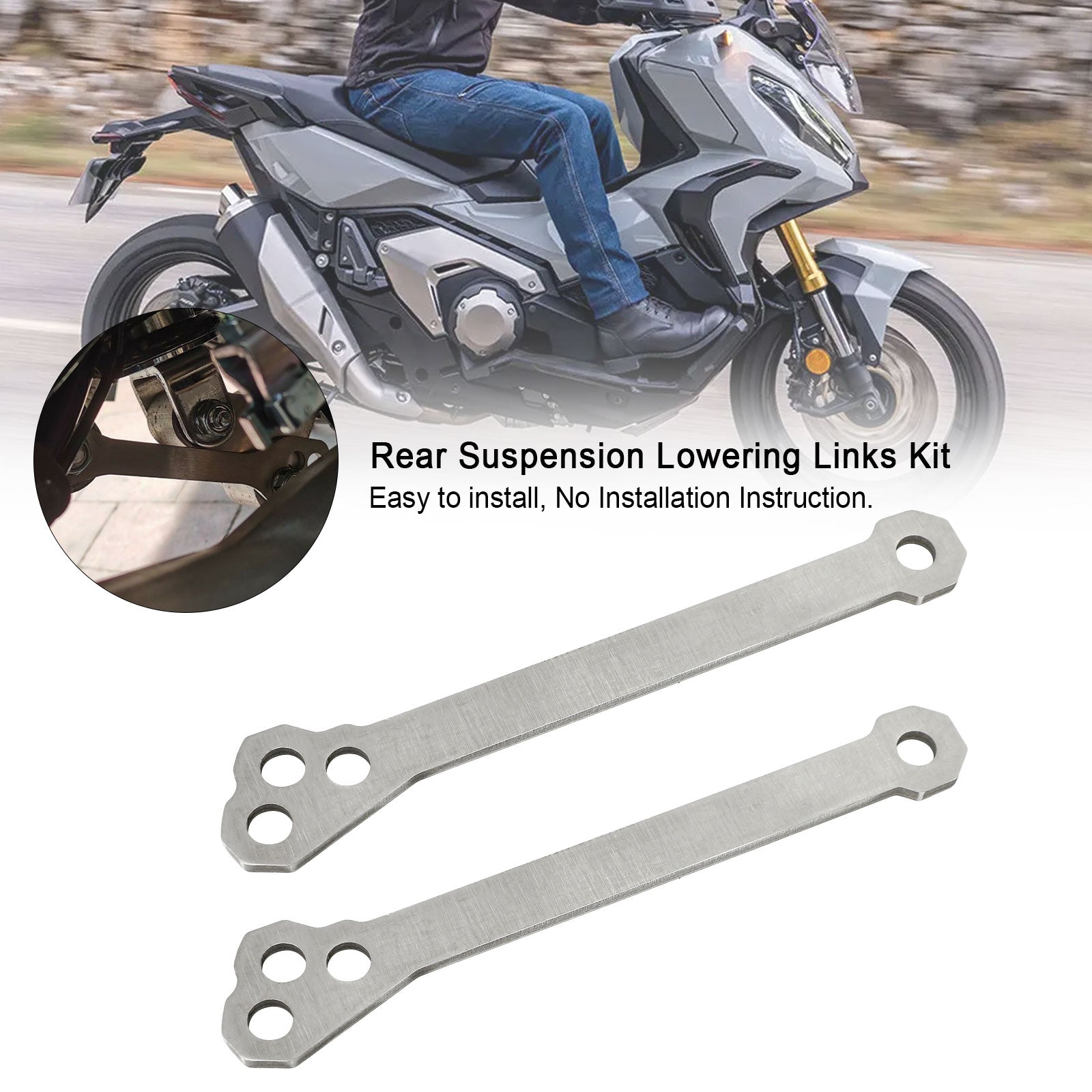 Achterwielophanging verlagingsset voor HONDA XADV750 X-ADV 750 2019-2021