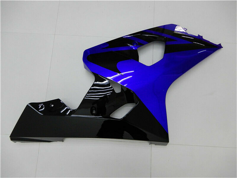 2004-2005 Suzuki GSXR600 750 Blue Black Fairing Kit by Amotopart Fairings