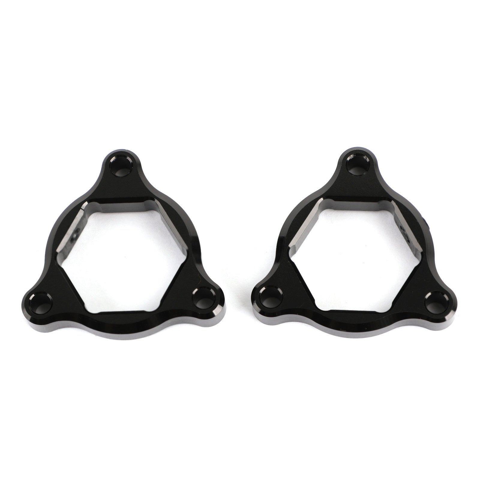 Fork Pre Adjusters Black 22MM Fit for Kawasaki Z1000 03-06 ZX636 Ninja 650R Generic