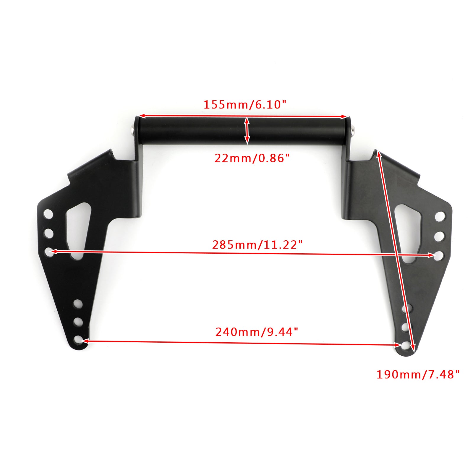 GPS Smartphone Holder Navigation Bracket Fit for Suzuki V Strom 650/XT 2017-2019 Generic