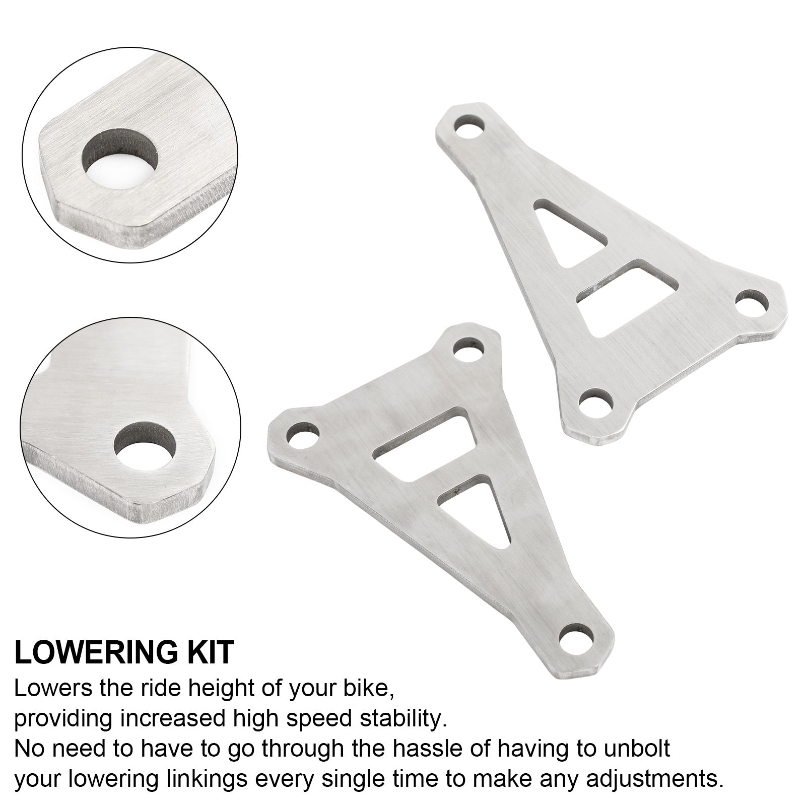 Rear Suspension Lowering Links Kit Fit For HONDA CBR600RR 2007-2014