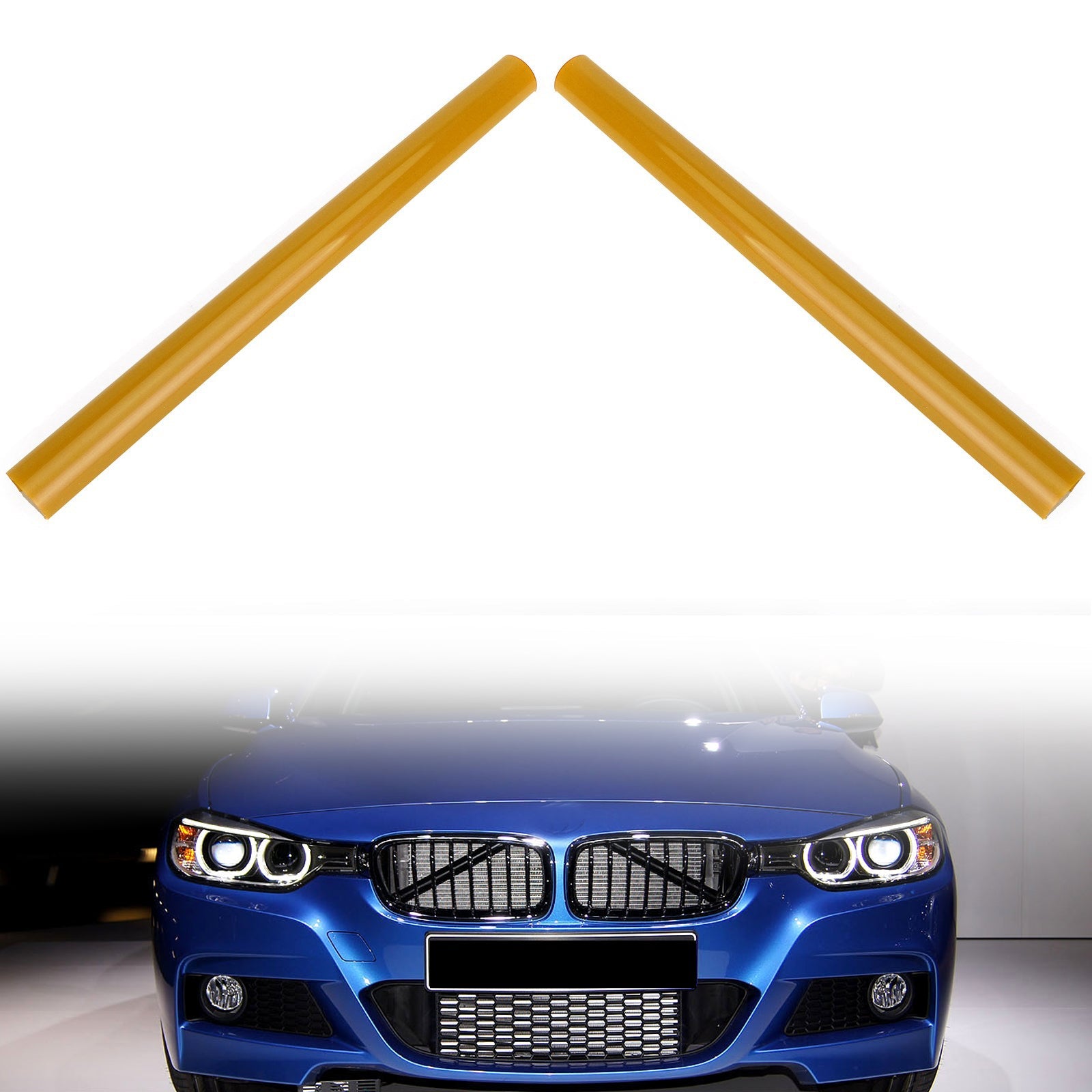 #A Kleur Ondersteuning Grill Bar V Brace Wrap Voor BMW F30 F31 F32 F33 F34 F35 Blauw Generiek