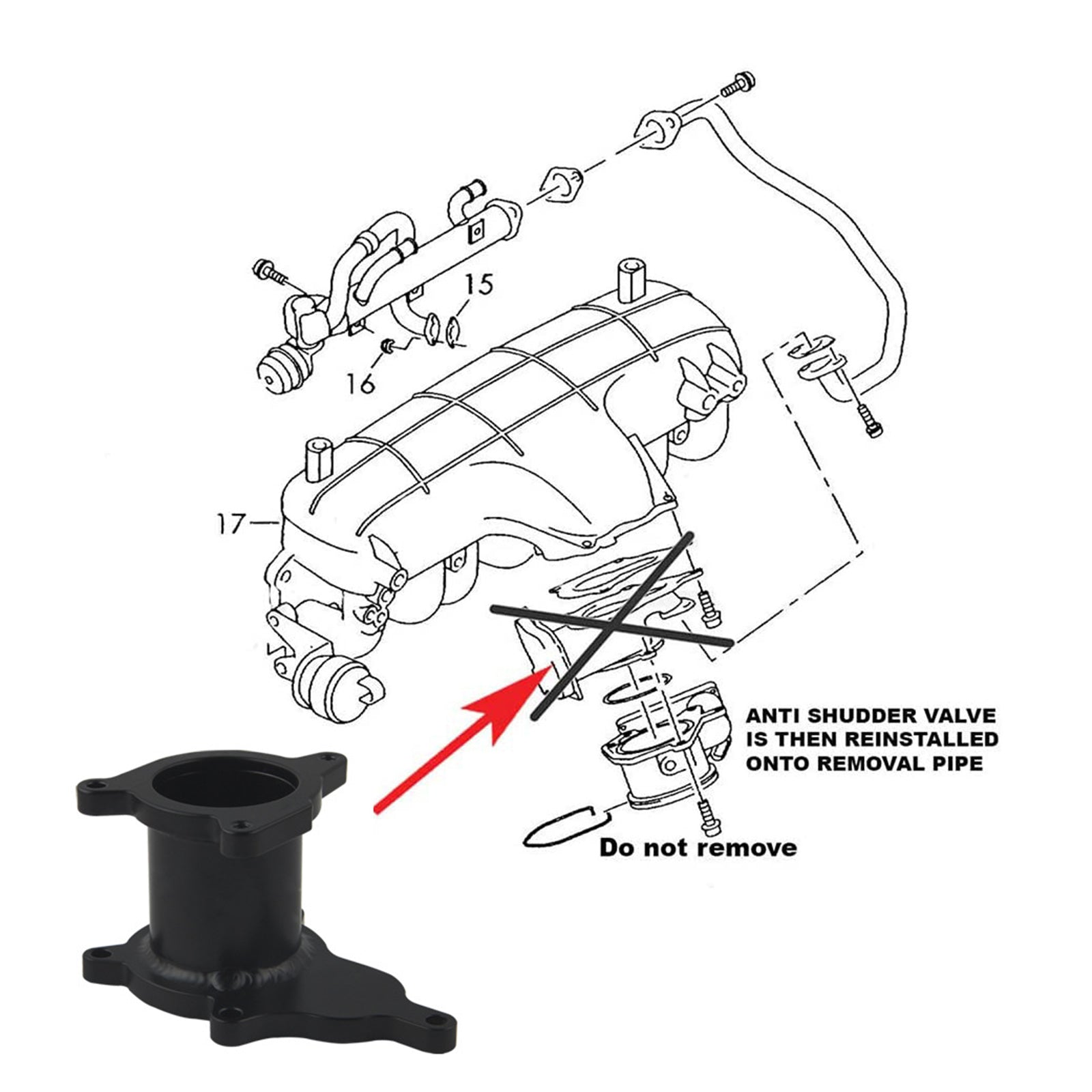 Volkswagen SKODA Octavia AUDI 2.0 TDI BVF BVG BLB EGR Blanking Blank Kit