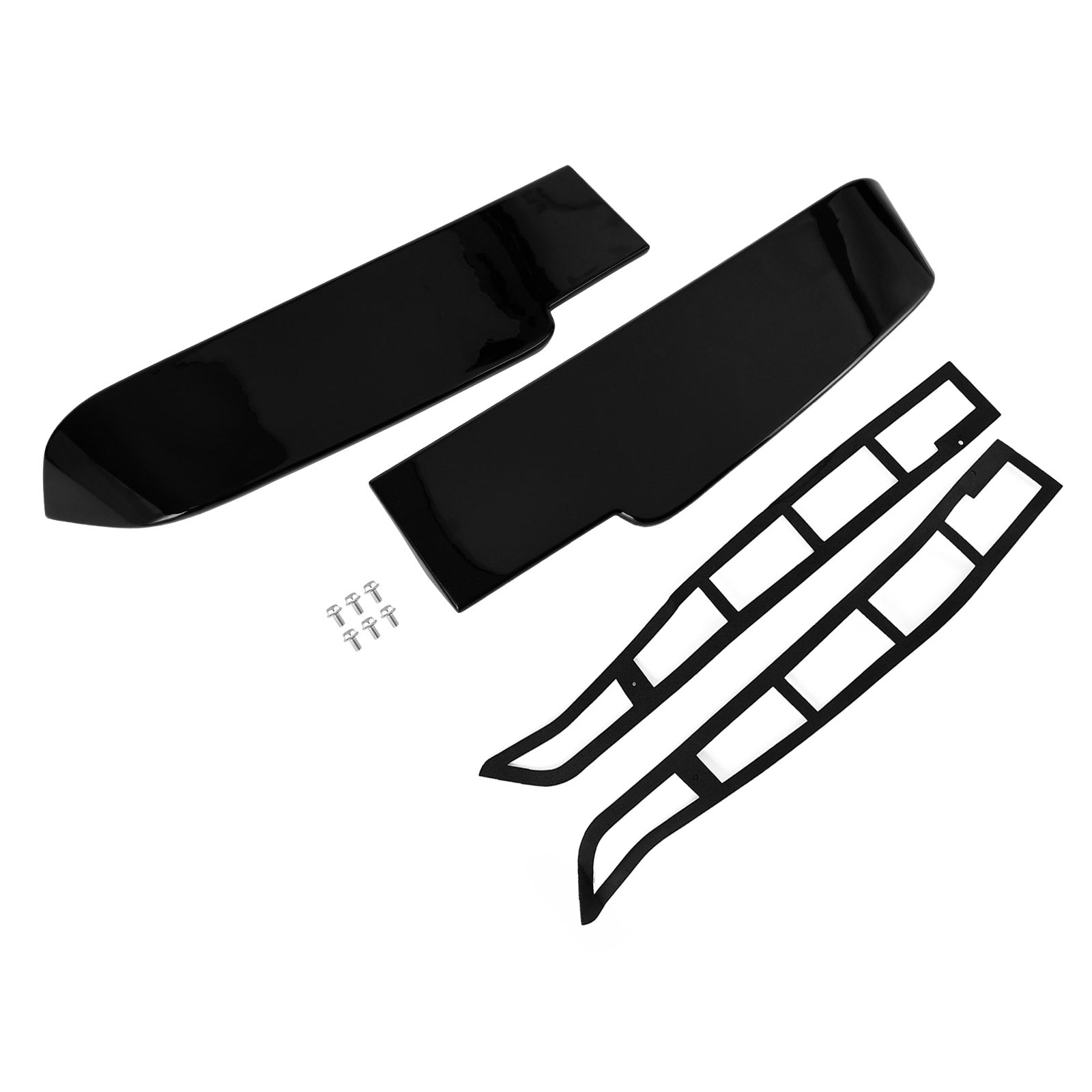 Black Premium Barn Door Spoiler Fit VW Transporter T5 T5.1 T6 T6.1