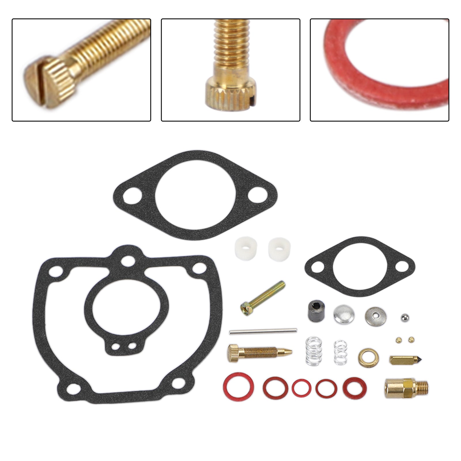 Kit de reparación de carburador para International IH Farmall Super HM W4 O4 W6 Tractor