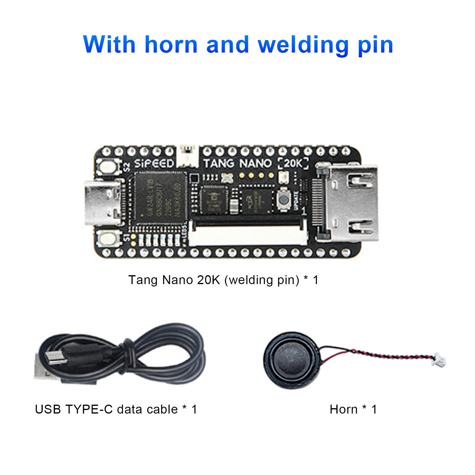 Sipeed Tang Nano 20K Development Board Open Source FPGA Retro Game with Speaker