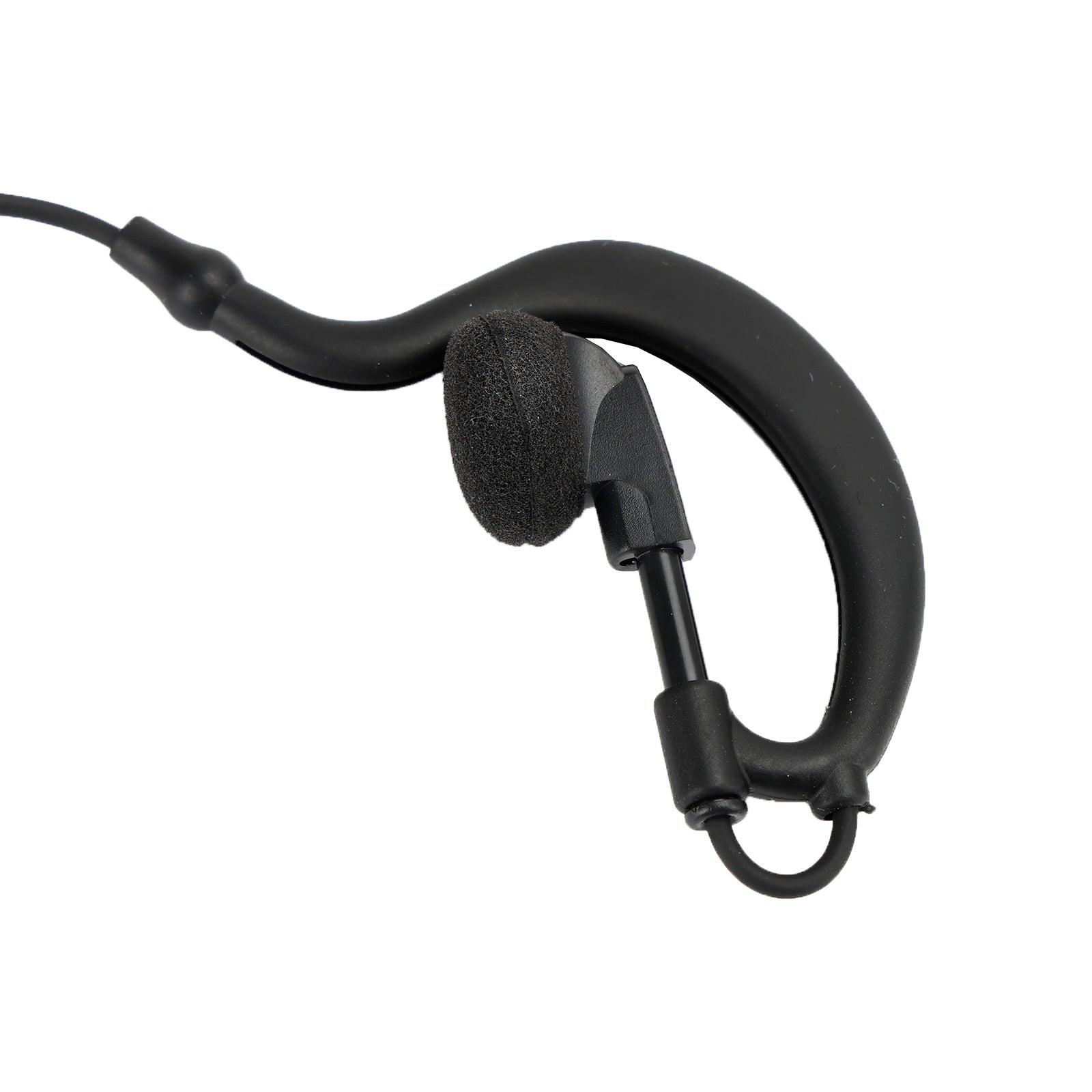 Oreillettes en forme de G, casque d'écoute ovale, micro PTT pour Hytera AP510 AP580 BP560 BP510