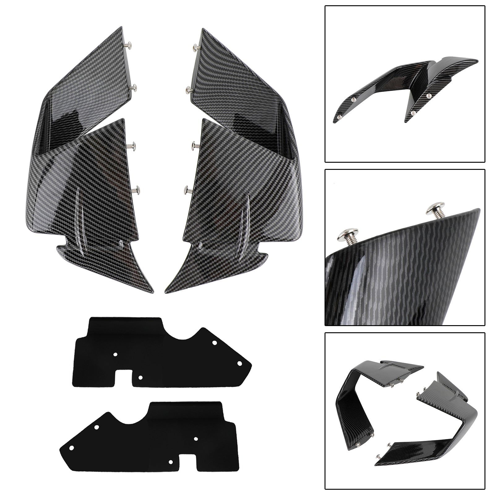 Carénage d'ailes de vent de becquet avant BMW S1000RR 2019-2022