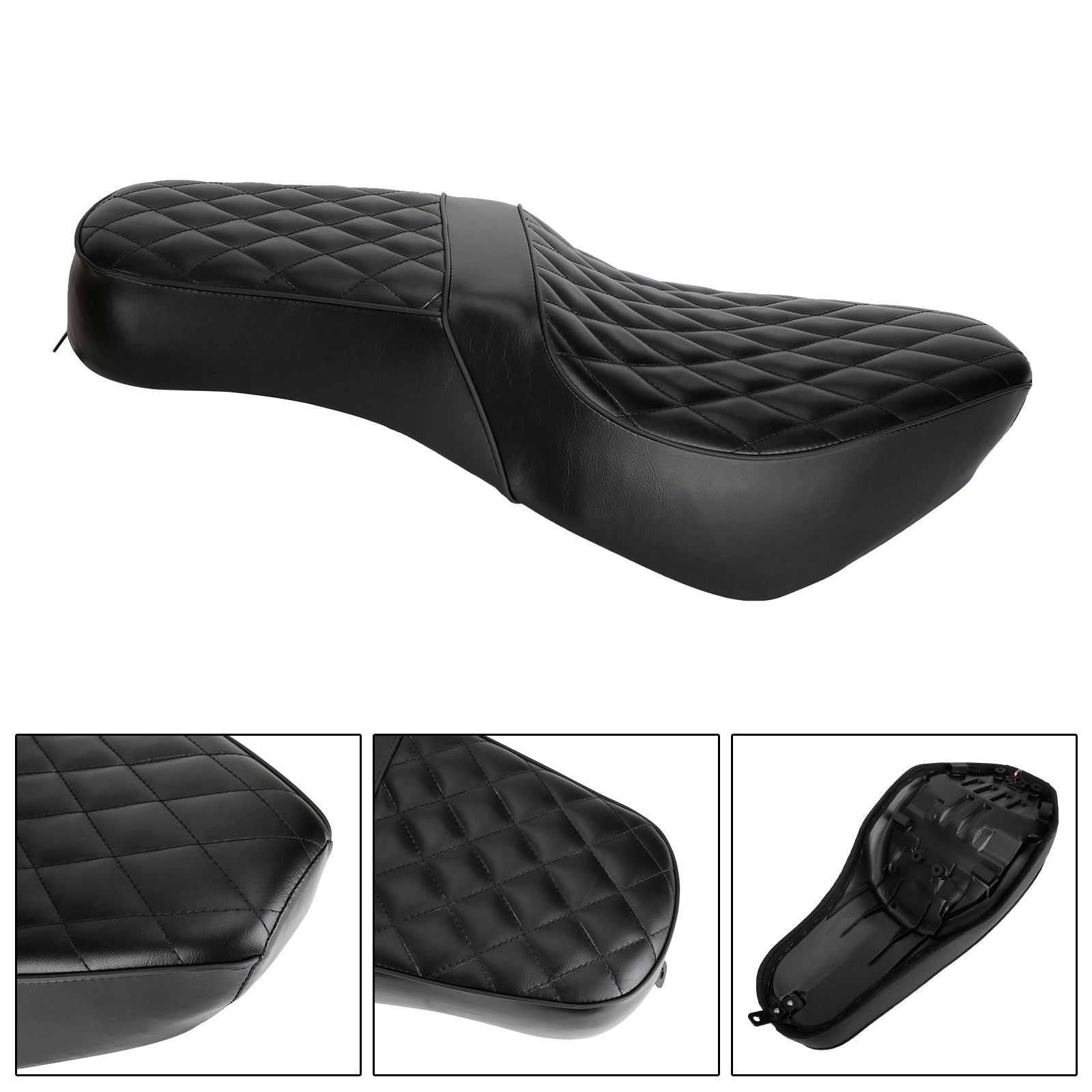 2021-2024 HONDA Rebel 1100 CM1100 Complete Cushion Rider Passenger Seat Matt Black