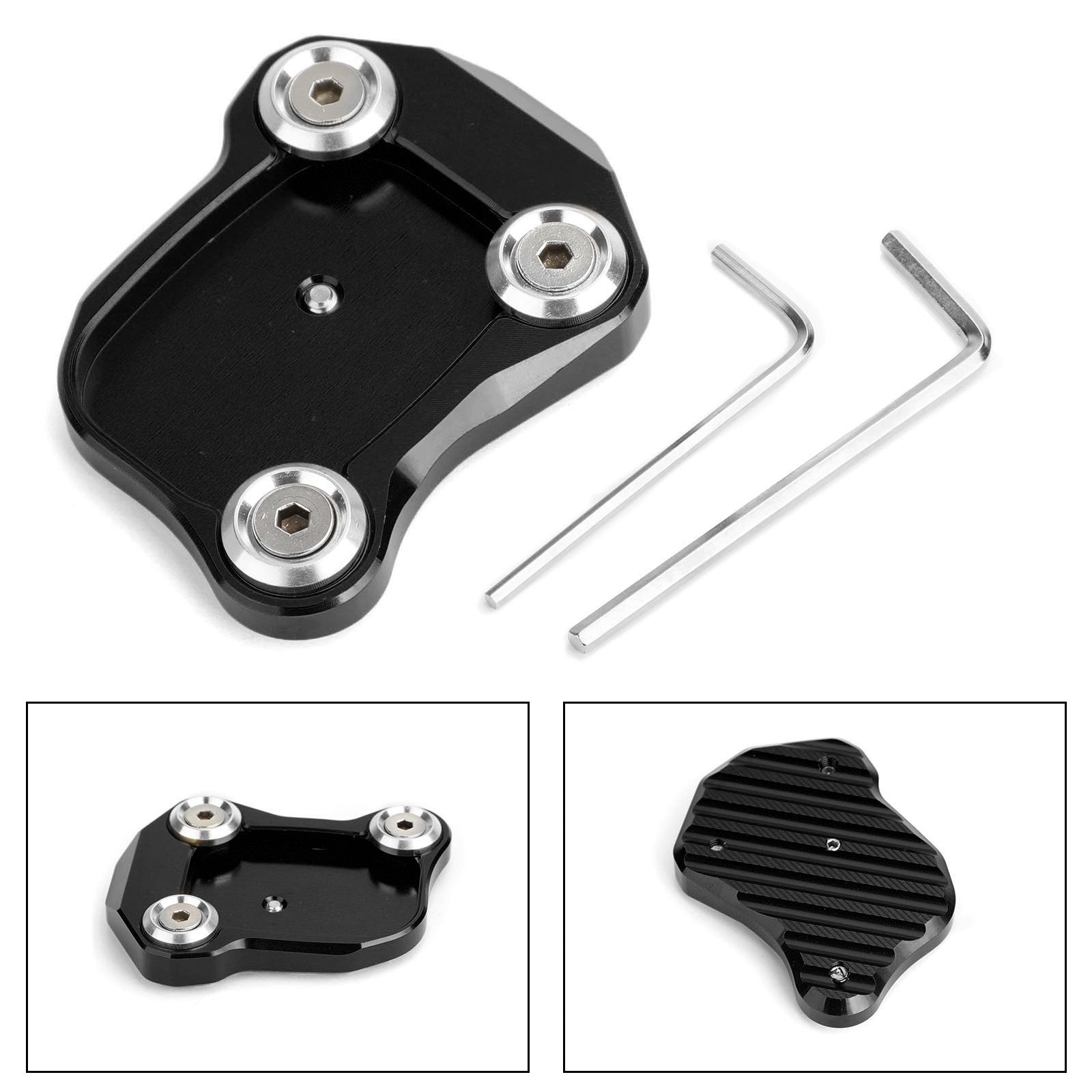 Béquille latérale agrandir plaque Pad pour Honda CB650F CBR650F 2014-2018 générique