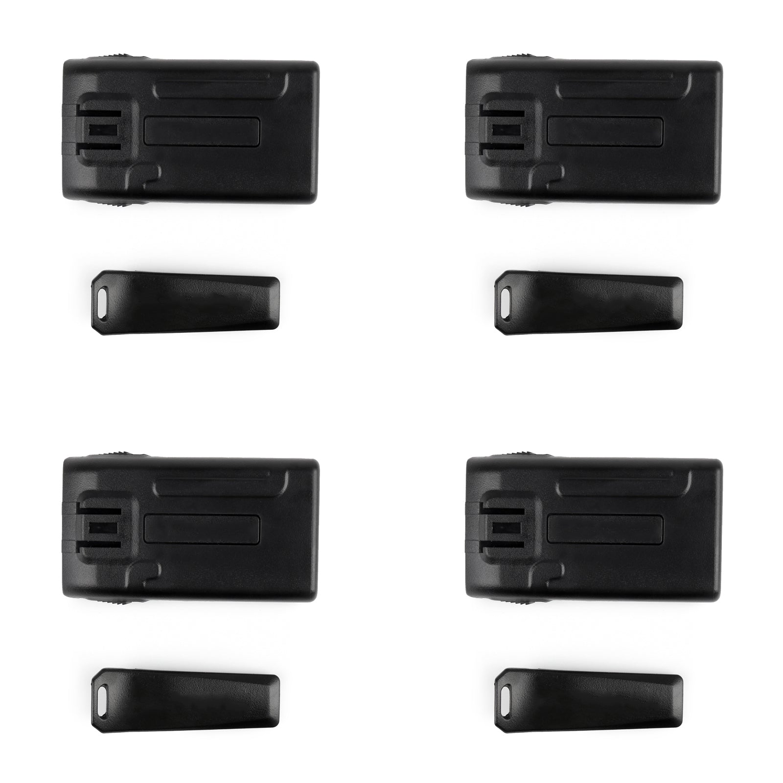 4 Stuks AA Batterij Case Voor WOUXUN KG-UVD1P Radio KG-UVD1P KG-659 KG-669 KG-669PLUS