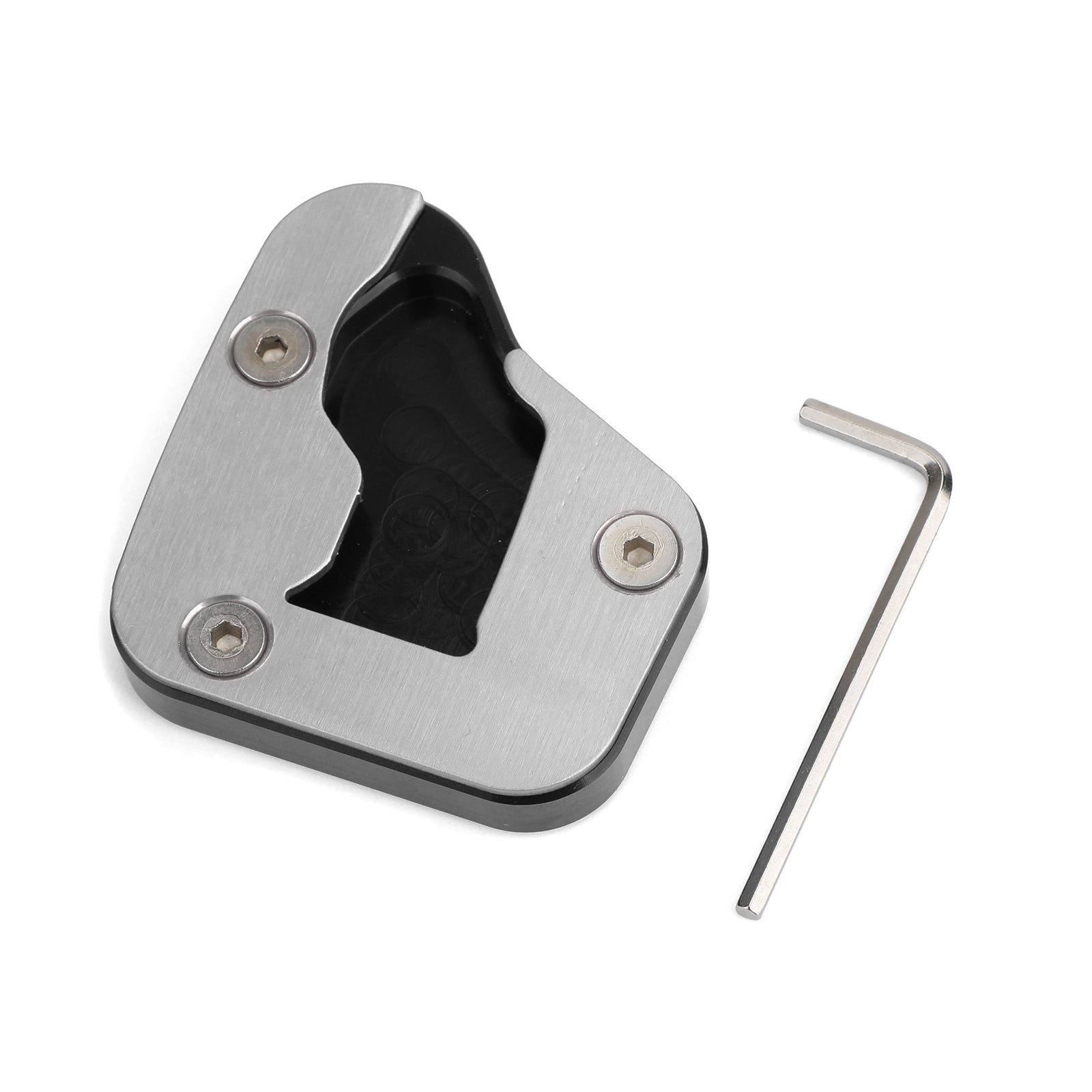 Kickstand Zijstandaard Vergroten Plaat Pad voor SUZUKI HAYABUSA GSXR 1300R 2008-2019 Generiek