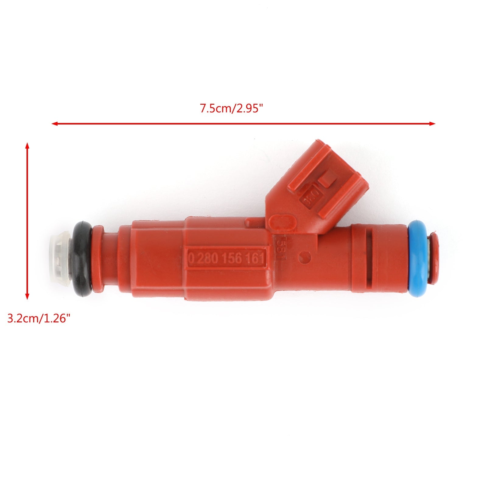 Injecteurs de carburant de remplacement à 12 trous, 6 pièces, pour Wrangler Mustang 0280156161 générique