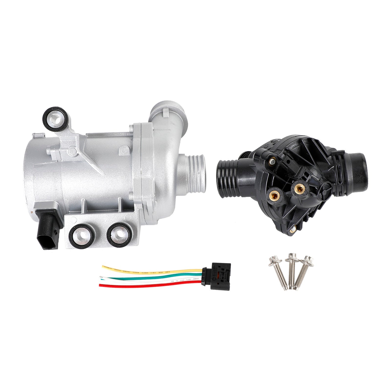 Pompe à eau électrique BMW X3 2007-2010 avec thermostat et boulon 11517586925 11537549476