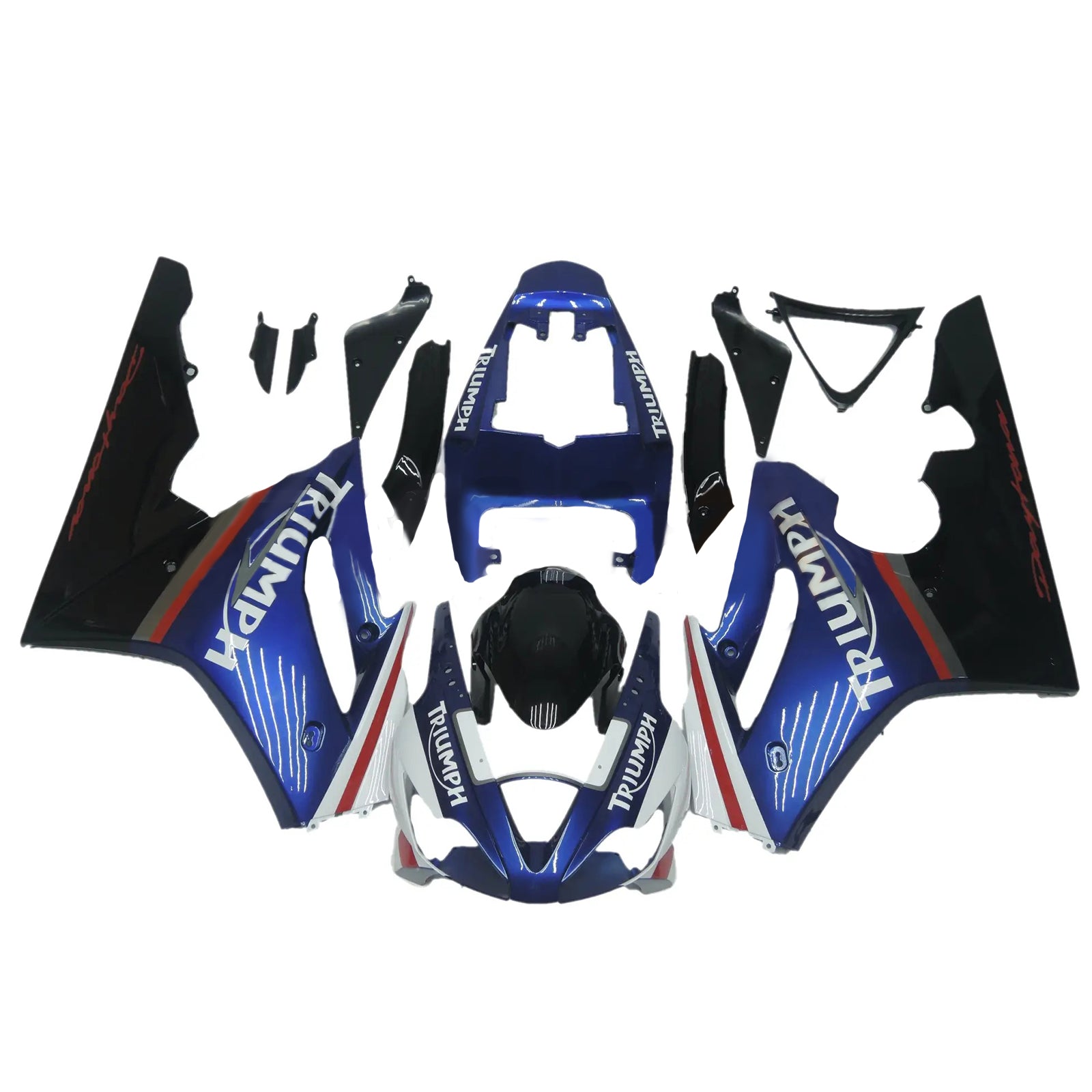 2006-2008 Triumph Daytona 675 Kit de carenado Carrocería Plástico ABS