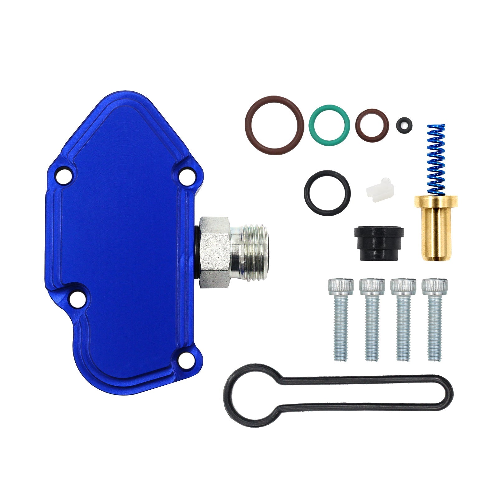 Ford Powercourse 6.0L 2003-2007 Kit de ressorts bleus avec boîtier régulateur de carburant