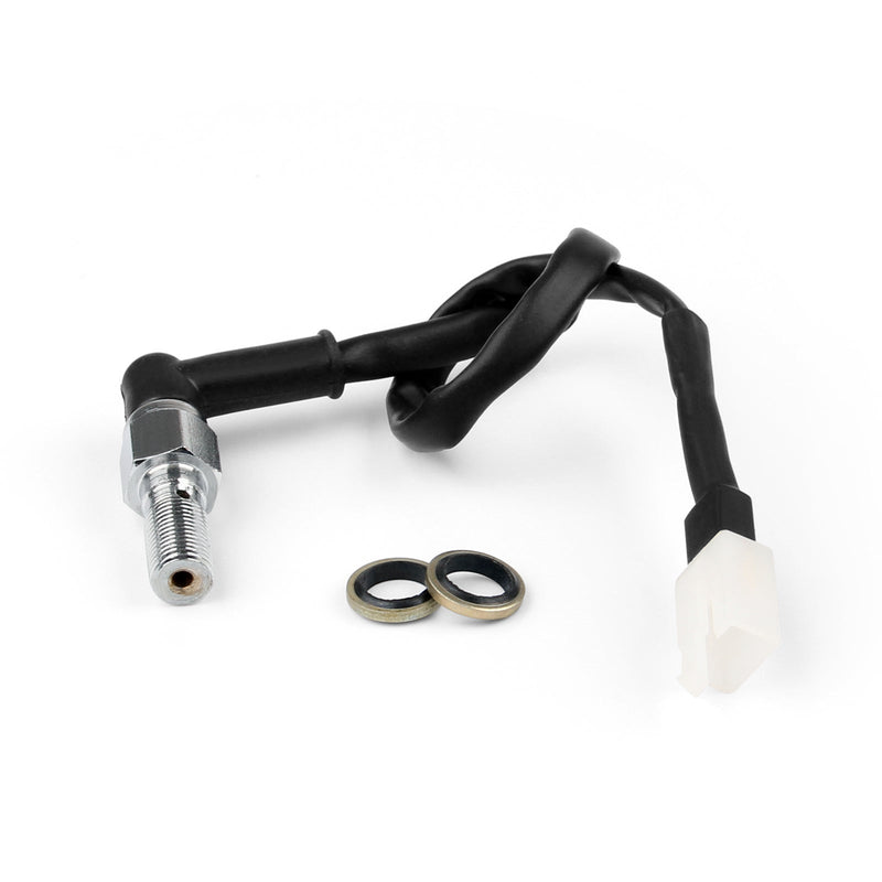 Single RearSet Hydraulic Brake Pressure Light Switch Cable Banjo bolt M10 x 1mm