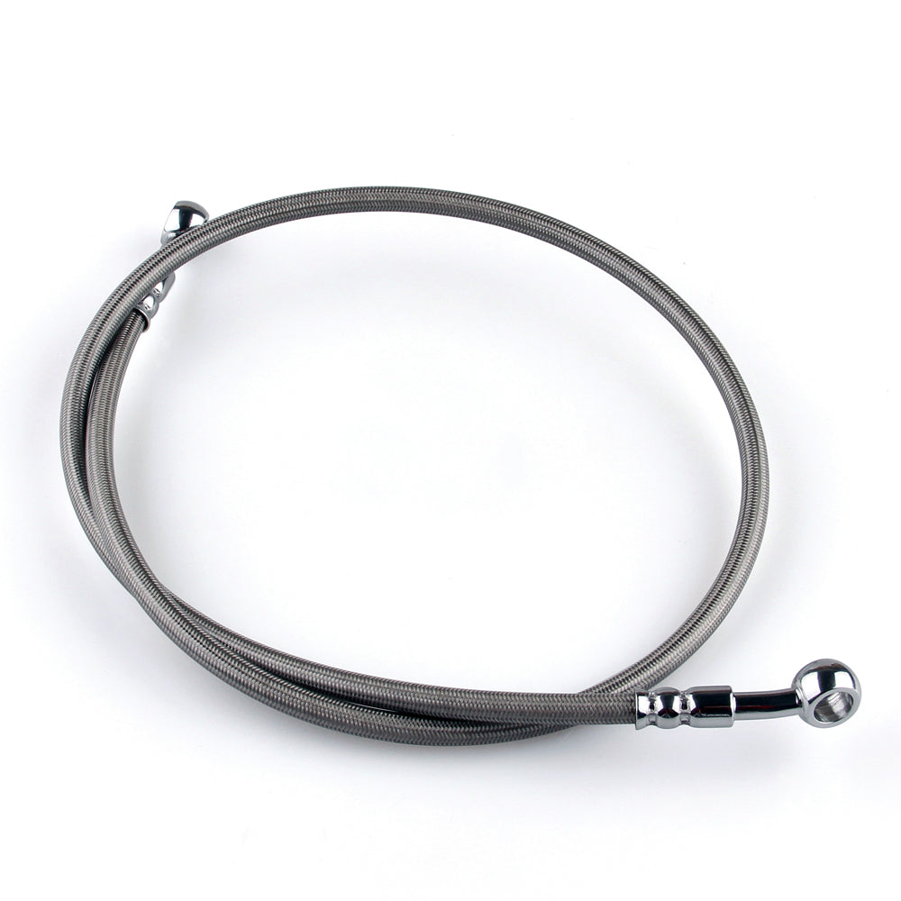 80cm/31 Motorcycle Brake Oil Hose Line Banjo Fitting Stainless Steel Swivel End Generic