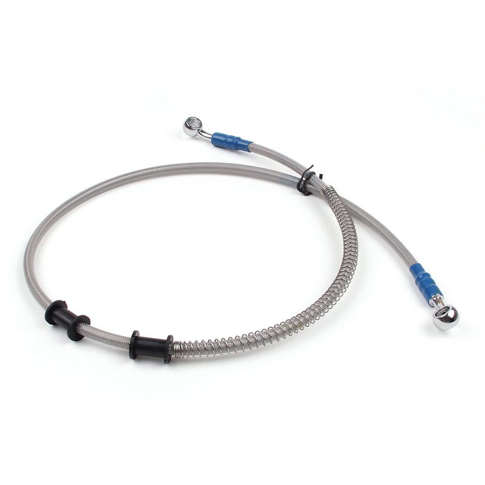 110cm/43 M10 Brake Oil Hose Line Banjo Fitting Stainless Steel End Generic