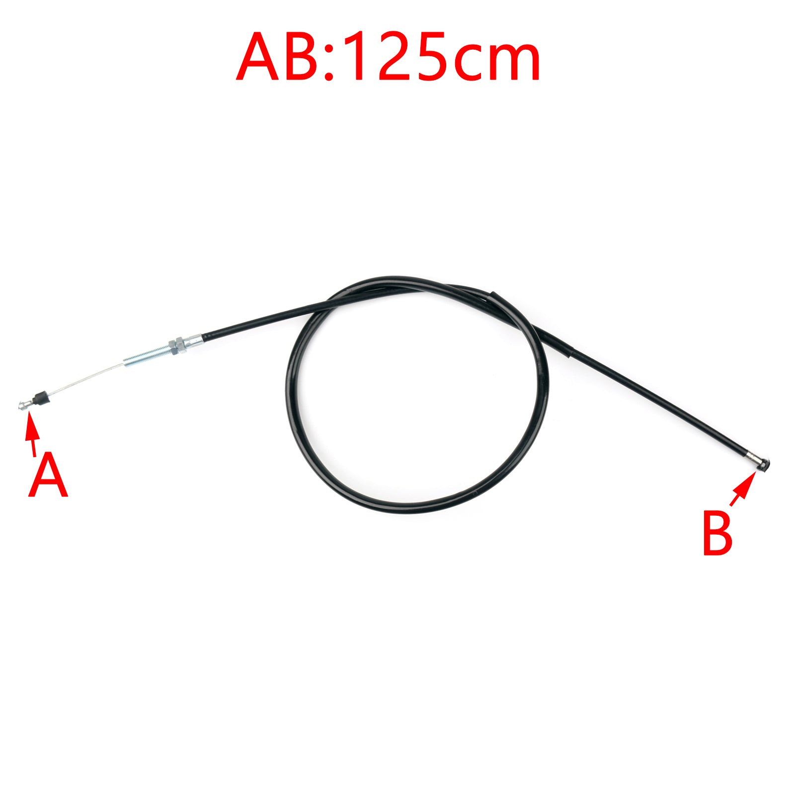 Draadstaal koppelingskabel 54011-0566 voor Kawasaki EX250 Ninja 250R 2008-2012 Generiek